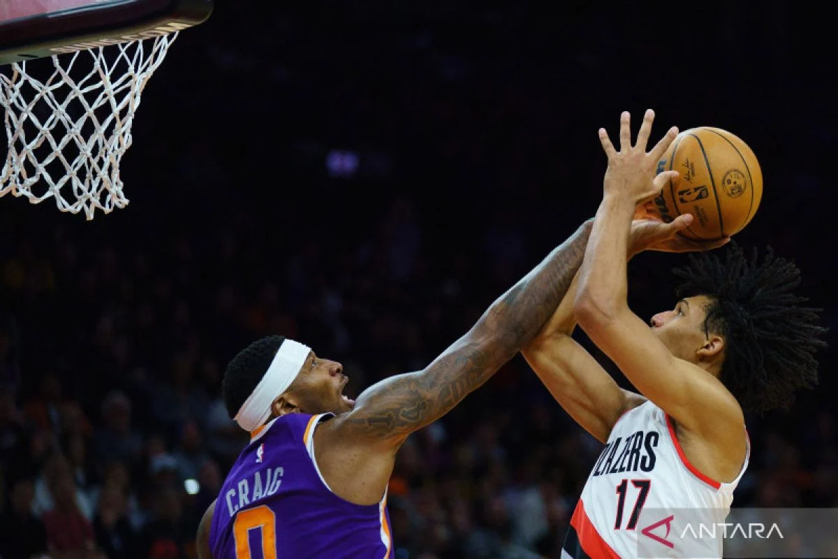 Trail Blazers Membalik Defisit 11 Poin, Menang Dramatis 114-110 atas Suns di Play-In