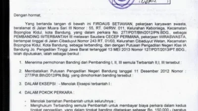 Usai eksekusi Pengosongan Obyek Lelang Oleh PN Palembang, Tim Kuasa Hukum Pemohon Dari Rumah Hukum Andre & Partners Ingatkan termohon