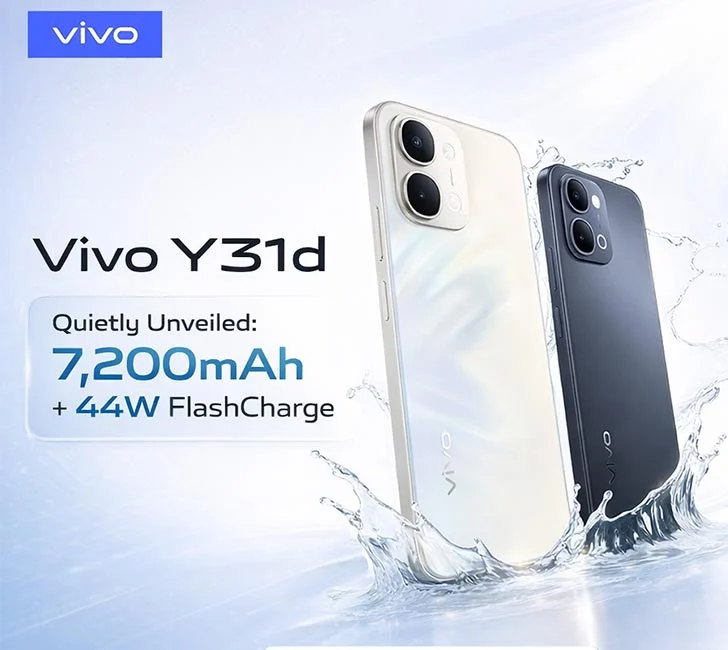 Vivo Y31d Pro: Smartphone Baterai Badak 7.000 mAh Siap Temani Aktivitas Non‑Stop