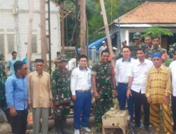 Warga Taman Raya Cilegon Sambut Gembira Bantuan Sumur Bor TMMD 128