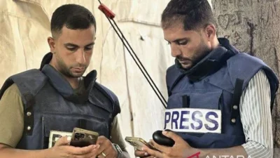 Zionis Israel Menewaskan Jurnalis di Gaza, Korban Media Meningkat Tajam