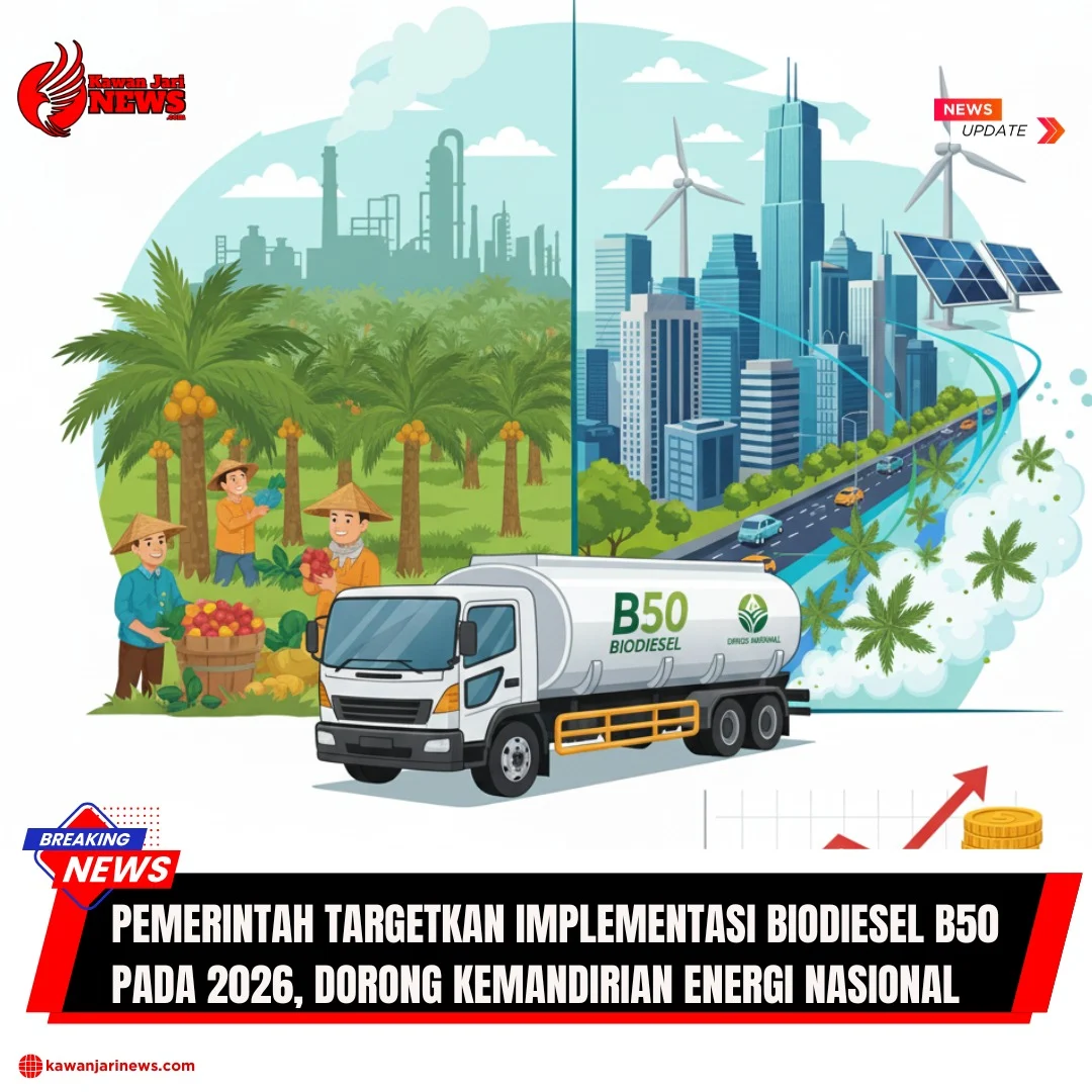 Bahan Bakar B50 Diimplentasikan di Juni 2025, Hasil Uji Diklaim Penuhi Standar: Masa Depan Energi yang Lebih Bersih