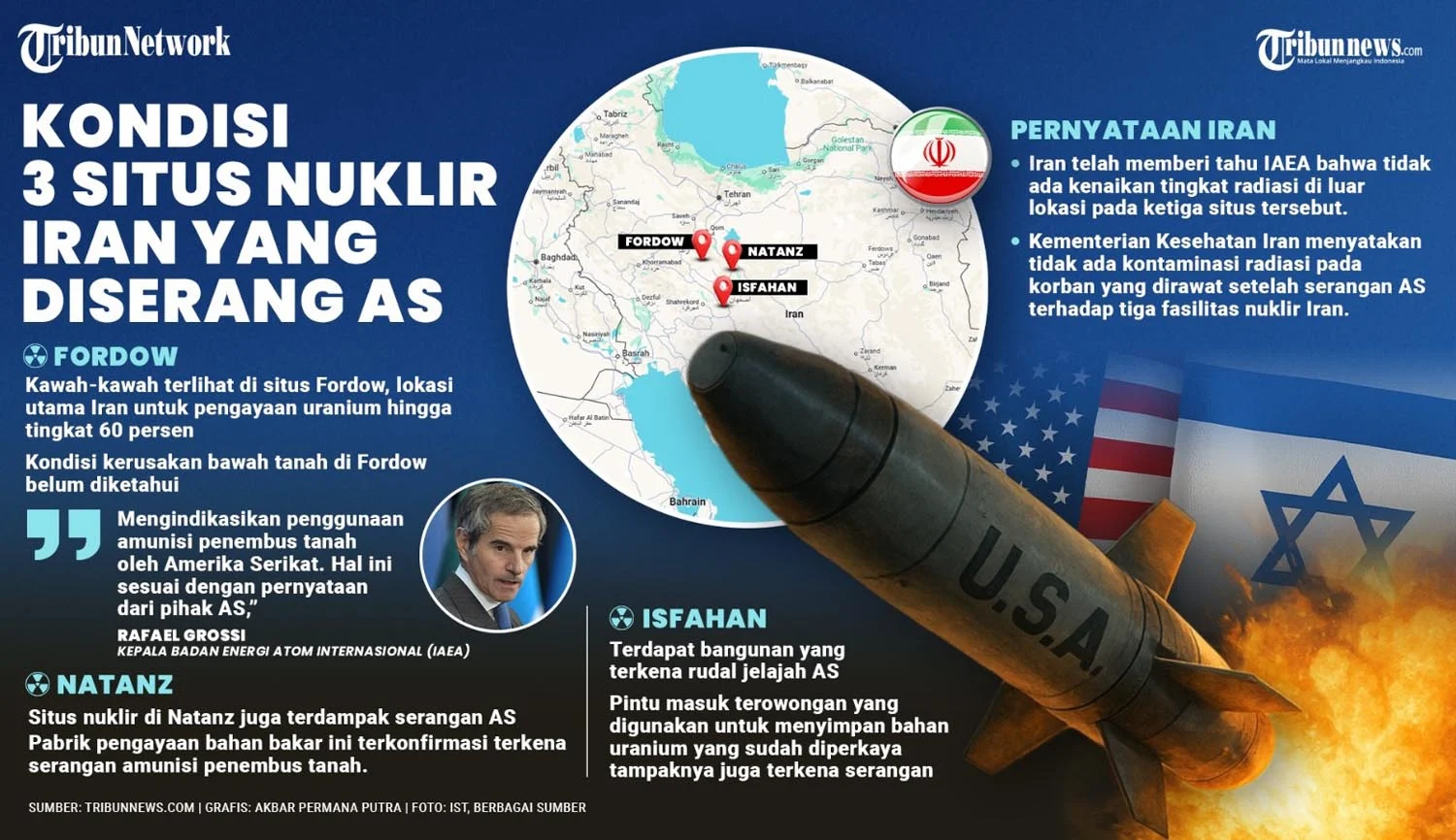 Bahas Perjanjian Damai Dengan AS, Iran Ogah Nuklir Dibahas Saat Gencatan Senjata