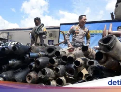 Brong Bikin Resah Masyarakat, Polsek Cikijing Amankan 19 Motor dalam Razia Knalpot Gak Standar