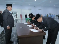 Bupati Asahan Lantik Enam Pejabat Tinggi Pratama, Memperkuat Birokrasi Kabupaten