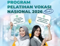 Cara Daftar Pelatihan Vokasi Nasional Tahap 2, Peserta Lulus Dapat Sertifikat Sertifikat Kompetensi