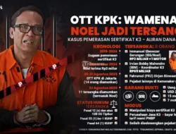 Eks Wamenaker Immanuel Ebenezer Alias Noel Dituntut Hukuman 5 Tahun Penjara, Kasus Gratifikasi dan Pemerasan