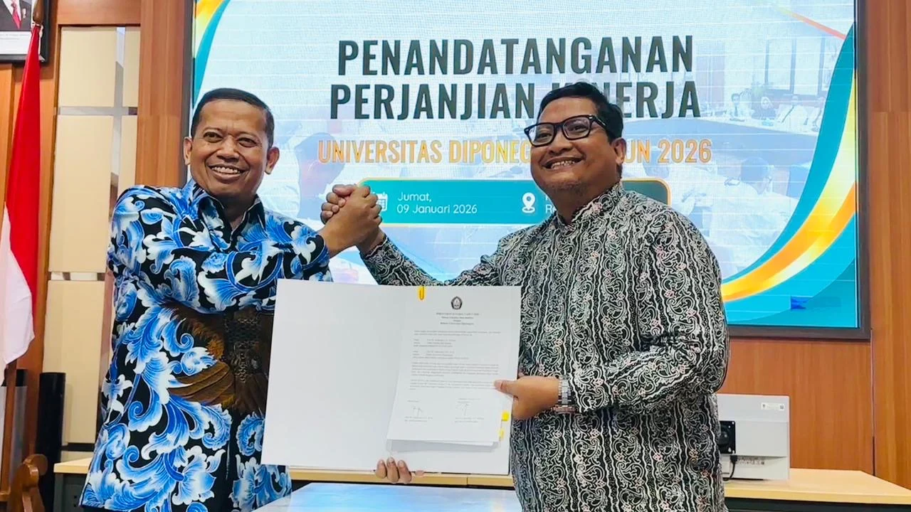 FORWAREK 2026 Giatkan Kolaborasi Nasional, UNDIP Gelar Dialog Bersama Kepala BRIN