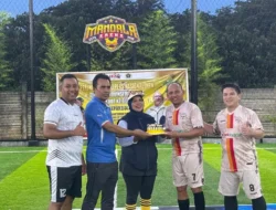 BRK Syariah Perkuat Tali Persatuan Wartawan Indonesia Riau lewat Trofeo Mini Soccer