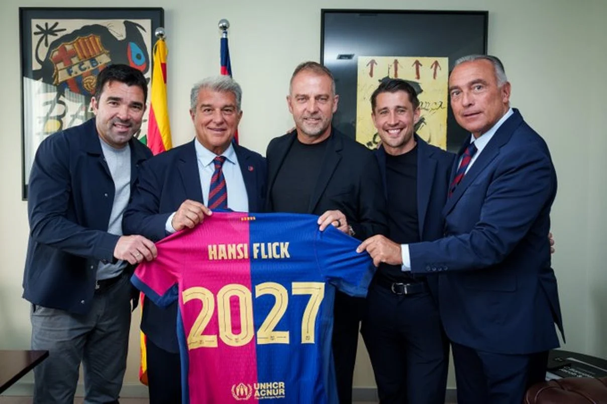 Hansi Flick Resmi Perpanjang Kontrak di Barcelona hingga 2028, Fokus Berbenah Musim Depan