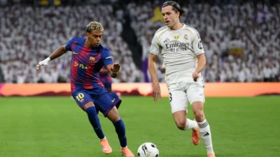 Hasil La Liga Pekan ke-37: Barcelona Cukur Real Betis, Real Madrid Menang Tipis di Kandang Sevilla