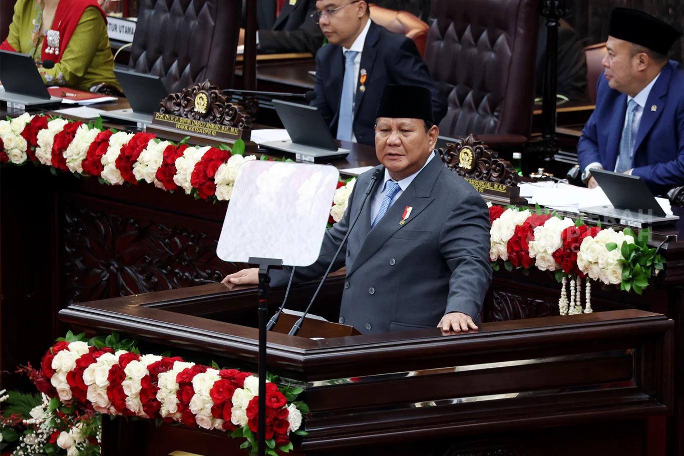[HOAKS atau FAKTA]: Prabowo Nyatakan Indonesia dalam Kondisi Darurat, Kumpulkan Semua Pejabat Negara