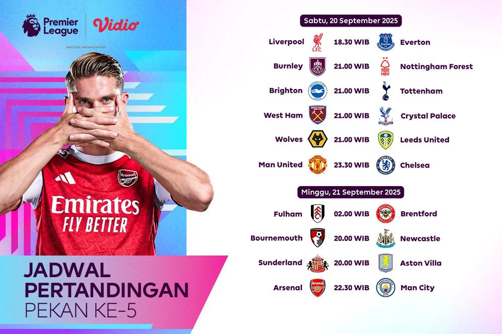 Jadwal Liga Inggris Pekan Terakhir Musim 2025/2026: Laga Hidup Mati Tottenham Hotspurs Hingga Perebutan Tiket Europa