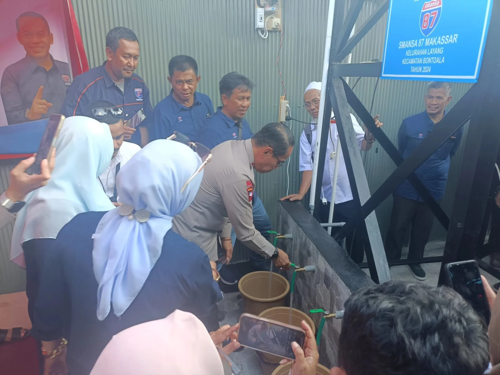 Kapolda Sumsel Resmikan Sumur Bor Masjid Ar-Rahman untuk Meningkatkan Akses Air Bersih Masyarakat
