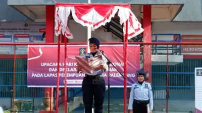 Lapas Kelas I Palembang Gelar Ikrar Zero Halinar dan Anti Scamming, Libatkan APH dan LSM