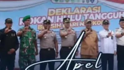 Lapas Pasir Pengaraian Perkuat Sinergi dalam Deklarasi Satgas Anti Narkoba Rokan Hulu 2026