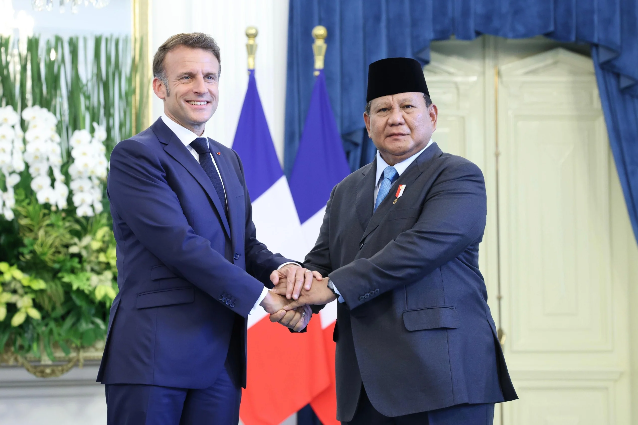 Macron Puji Kebberanian Prabowo Dukung Kemerdekaan Palestina: Prancis Mencintai Anda