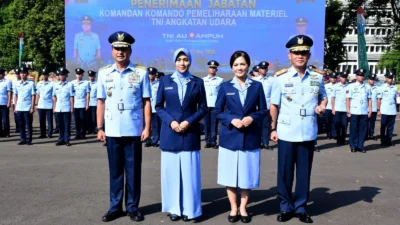 Marsma TNI Rudolf P Buulolo Jabat Dankoharmatau, Kasau Dorong Pemeliharaan Alutsista Optimal