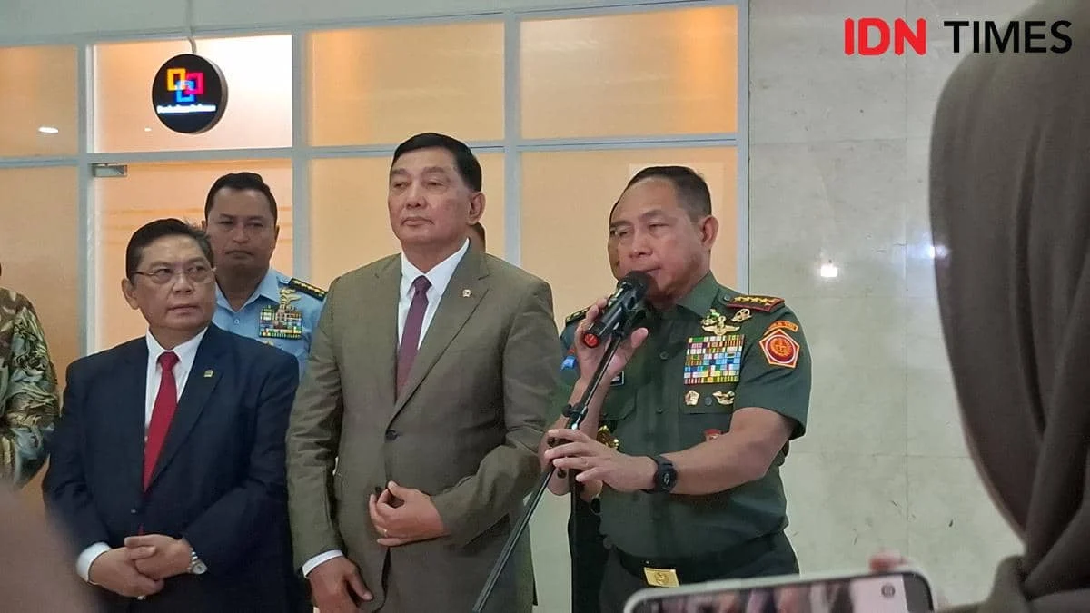 Menhan Sjafrie Sjamsoeddin Kunjungi Yon TP 808Mbaham Matta, Tekankan Peran TNI dalam Dorong Pembangunan Papua Barat