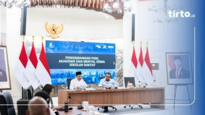 Mensos Pastikan Pengadaan Sepatu Sekolah Rakyat Bersih dan Transparan