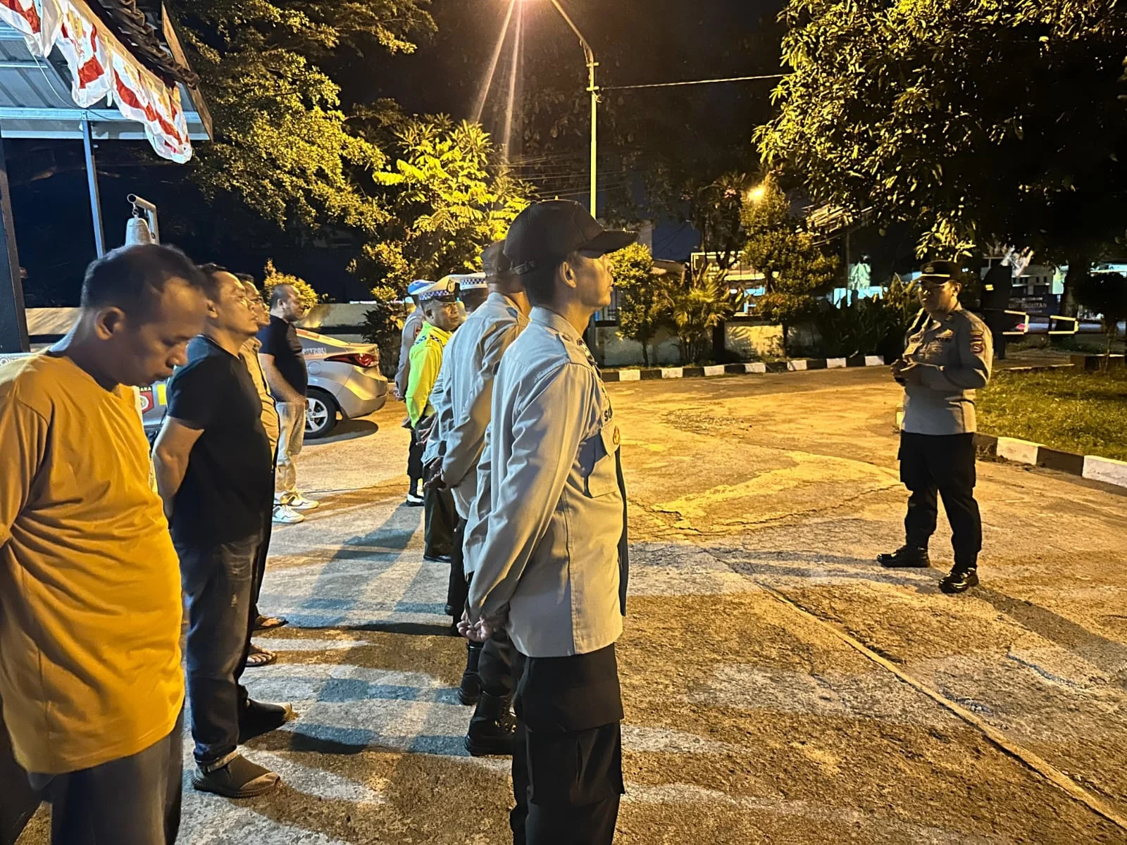 Patroli KRYD Malam Gencarkan Keamanan: Polsek Cimaung Pastikan Kondusivitas Wilayah Tetap Terkendali