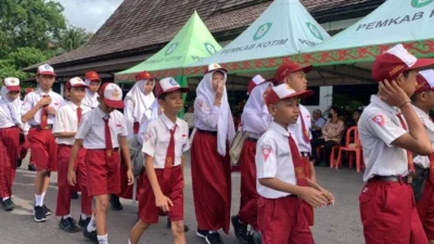 PAUD hingga SMP di Kabupaten Manggarai Usung Kolaborasi Hardiknas