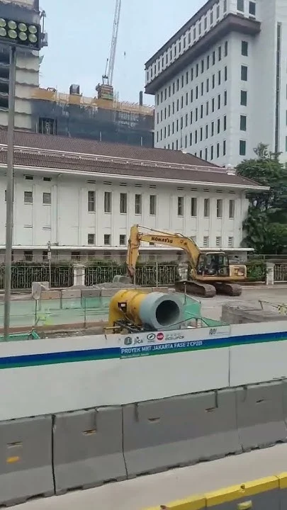 Pembangunan MRT Jakarta, Halte Kebon Sirih Arah Blok M Ditutup hingga Senin (18/5), Ada Pembangunan Proyek MRT