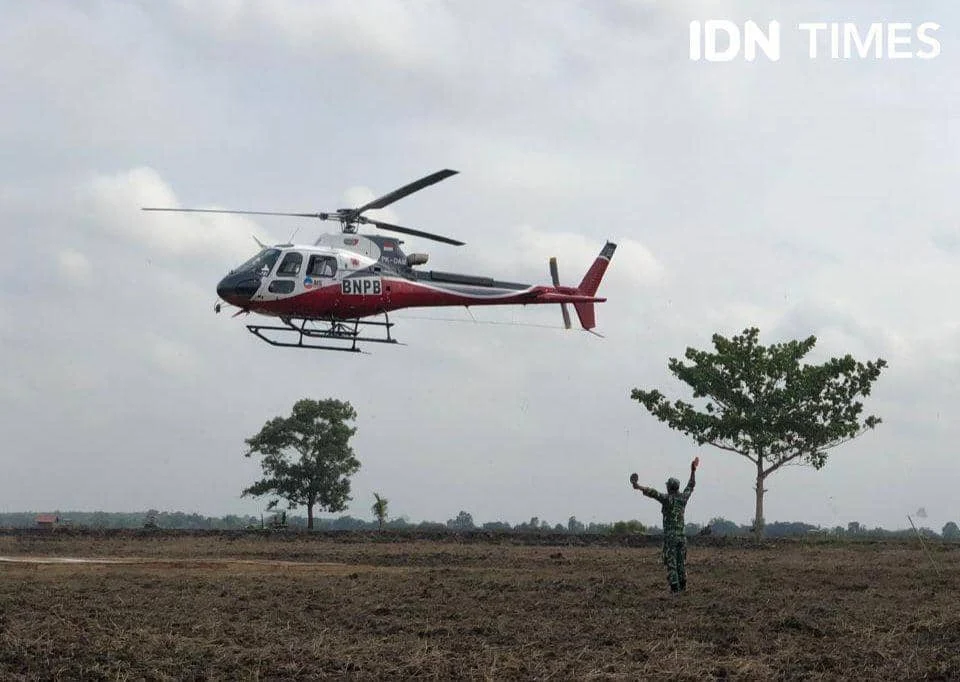 Penggunaan Helikopter di Sumsel: Solusi untuk Kondisi Mendesak dan Operasional Wilayah