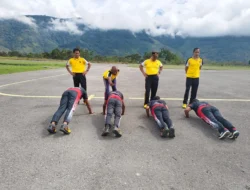 Polsek Baleendah Tunjukkan Kebugaran Prima: Olahraga Bersama di Mako, Siapkan Pelayanan Maksimal
