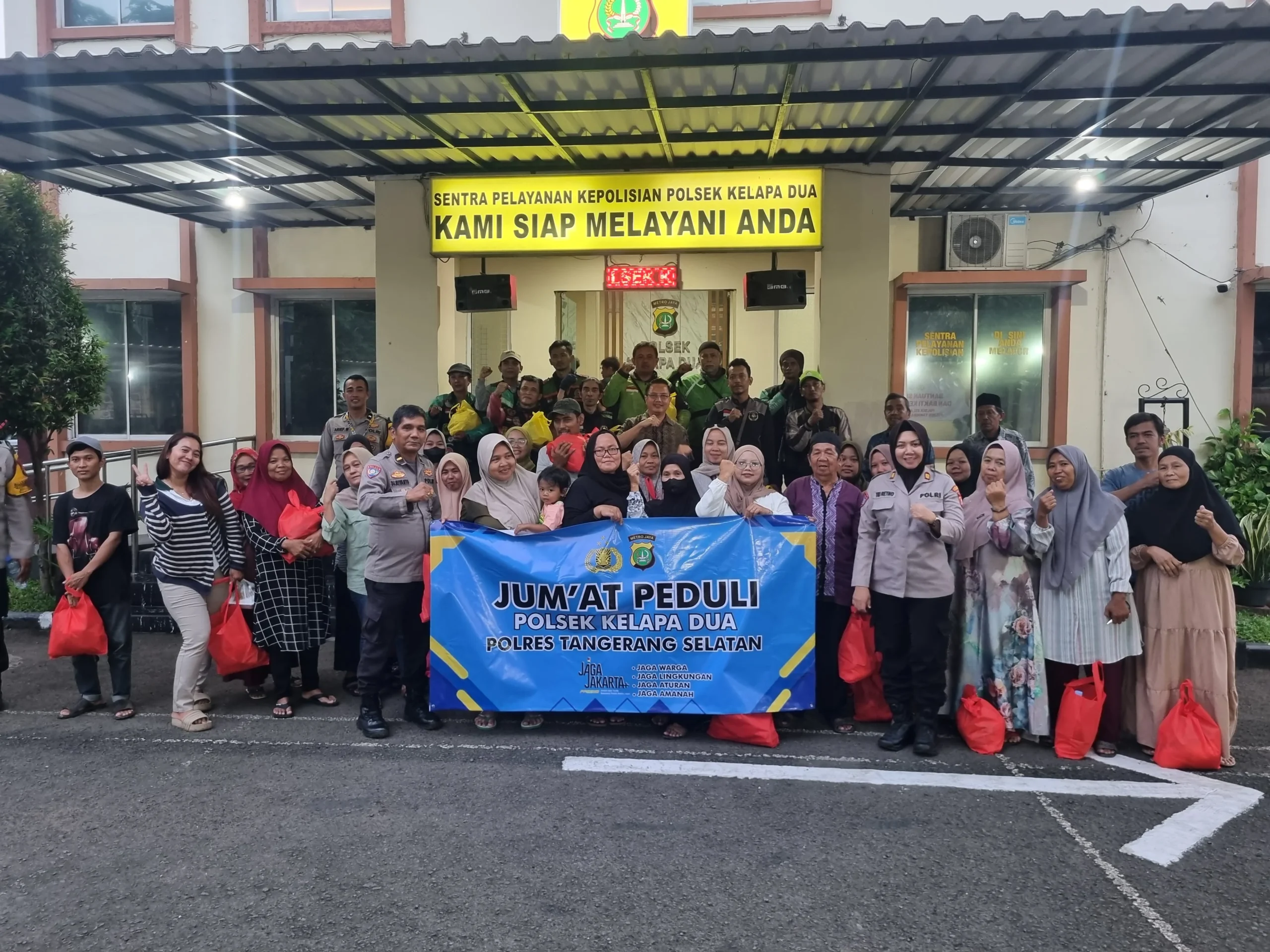 Polsek Kelapa Dua Sigap Tindak Laporan Warga: Anak Terpisah Berhasil Dipertemukan Kembali