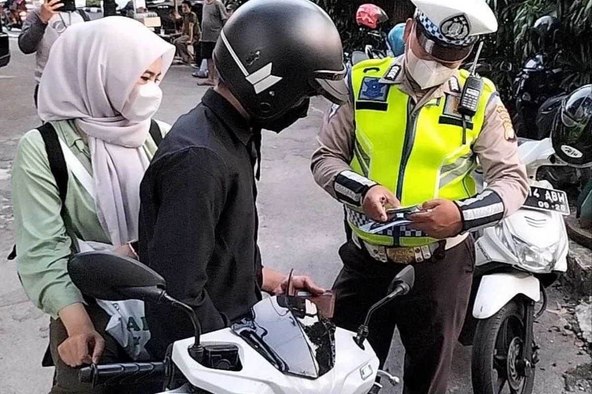 Porsi Tilang di Tempat Diperbesar dari 5% Jadi 30% saat Razia Operasi Patuh 2026, Polisi Siap Tindak Tegas