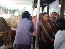 Pramono Larang Jual Hewan Kurban di Trotoar Jakarta, Pastikan Stok Sapi dan Kambing Aman