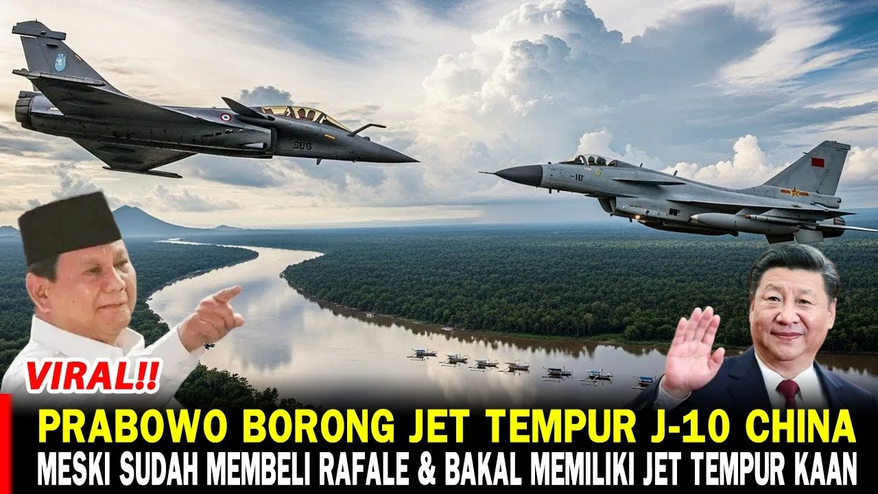 Presiden Prabowo Buka Alasan Borong Jet Tempur dari Luar, Bersiap Tangkal Serangan Asing