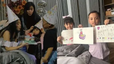 Rachel Vennya Dapat Kejutan Manis di Hari Ibu dari Anak-anaknya