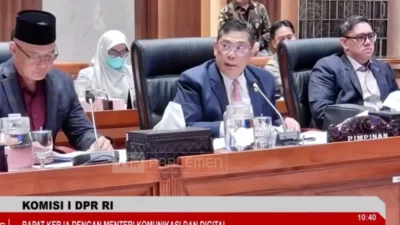 Raker Menkomdigi dengan Komisi I DPR Bahas Perjanjian Agreement on Reciprocal Trade (ART), Membahas Masa Depan Ekonomi Digital