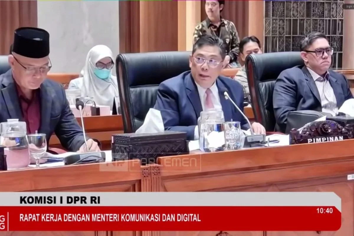 Raker Menkomdigi dengan Komisi I DPR Bahas Perjanjian Agreement on Reciprocal Trade (ART), Membahas Masa Depan Ekonomi Digital