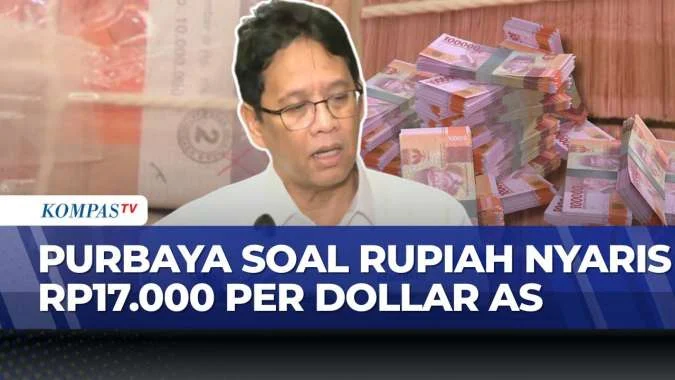 Rupiah Melemah ke Rp 17.717 per Dolar AS, Menkeu Purbaya Minta Masyarakat Tak Panik