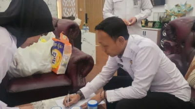Rutan Kelas I Palembang Sukses Gelar Tes Urine, 230 Peserta Dinyatakan Negatif Narkoba