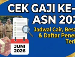 Skema Gaji ke-13 2026: Besaran, Jadwal Cair, dan Komponen Bonus untuk ASN, Polri, TNI, serta Pensiunan
