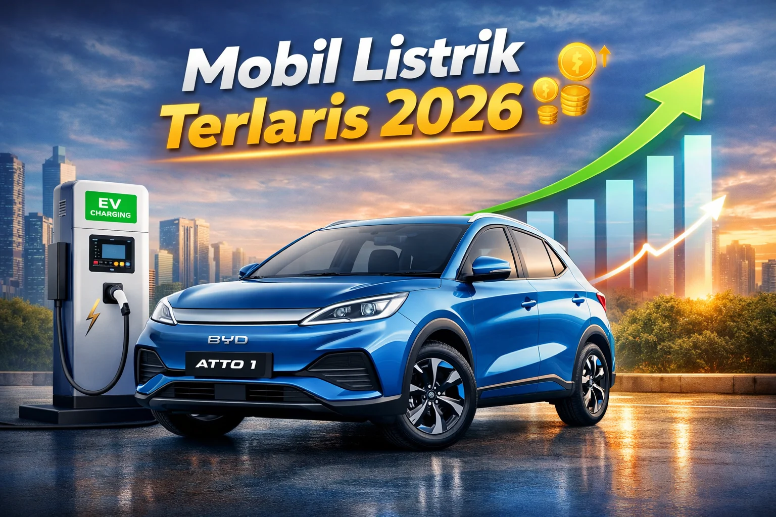 Top 5 Brand Mobil Listrik Terlaris Kuartal I 2026