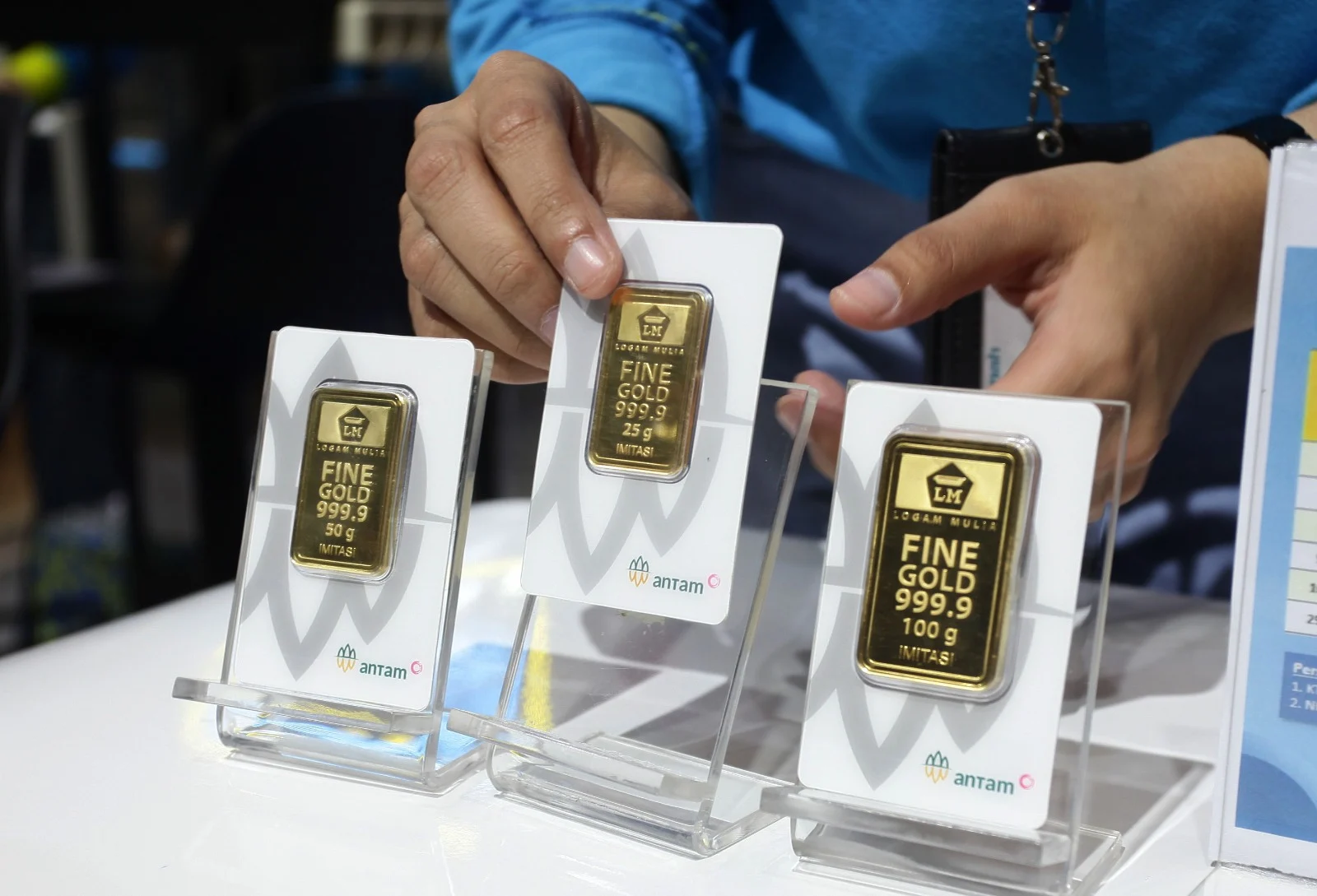 Update Harga Emas 22 Mei 2026: UBS, Antam, dan Galeri24 Kompak Meroket Tajam, Mana yang Paling Mahal?
