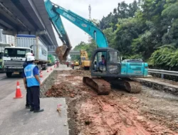 Waspada Pengguna Jalan: Hati-Hati Ada Perbaikan Jalan, Contraflow Diberlakukan di Tol Jakarta-Cikampek KM 23-28