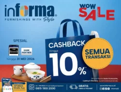 WOW SALE INFORMA Kembali Hadir: Diskon Hingga 50% Bikin Rumah Lebih Mewah!