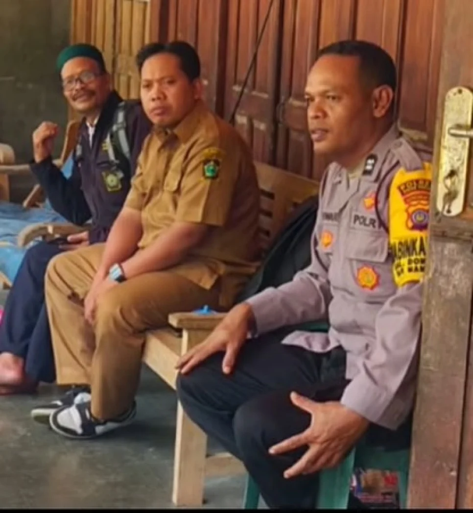 Bhabinkamtibmas Sanusi Bawa Pesan Kamtibmas ke Desa Panyadap: Warga Diminta Siaga 24 Jam