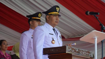 Bupati Gunung Mas Pimpin Upacara Hari Lahir Pancasila, Tekankan Persatuan dan Pelayanan Berkualitas