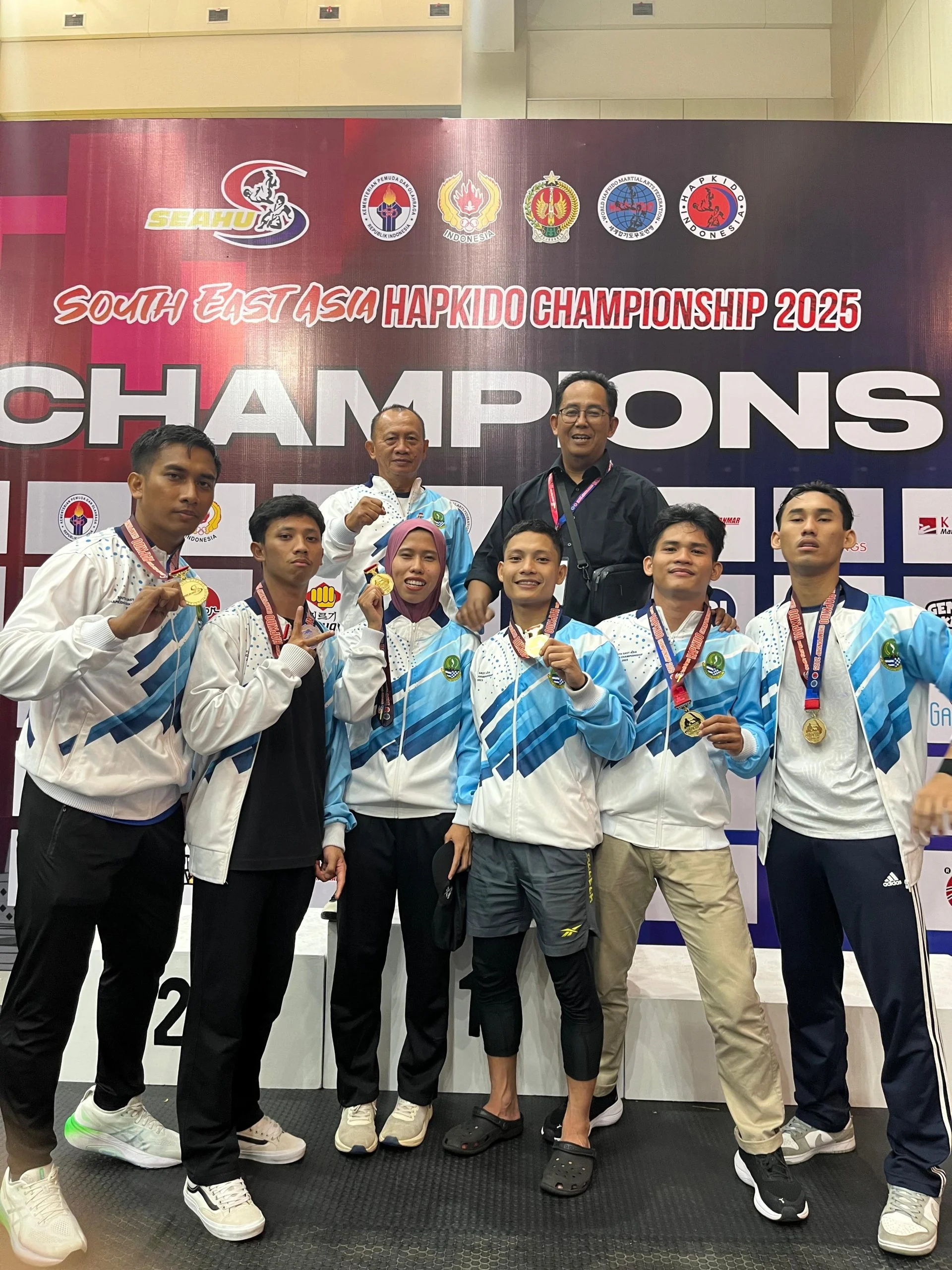 Hapkido Lampung Barat Gempar: Atlet Raih 16 Medali di Championship dan Try Out Porprov