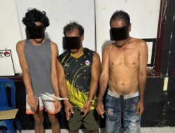 Operasi Besar: Tiga Pria di Palas Dibekuk Polisi Saat Membungkus Sabu, Pemasok dari Jabung Masuk DPO