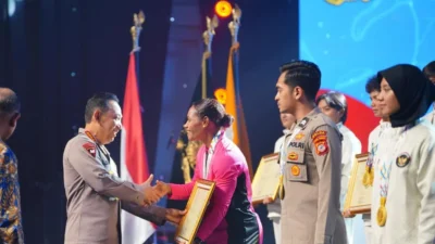 Polda Babel Rayakan Harlah Pancasila, Anugerahkan Penghargaan pada Atlet Kapolri Cup 2026