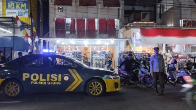 Polsek Paseh Laksanakan Patroli Biru untuk Jamin Kondusifitas Malam Hari
