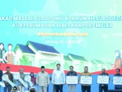 Prabowo Pimpin Akad Massal 62 Ribu Debitur KPR FLPP yang Disokong BRI: Membangun Masa Depan Perumahan Indonesia